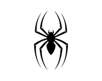 Aranha SVG PNG: Silhueta do Homem-Aranha para Projetos de Recorte (Download Digital)