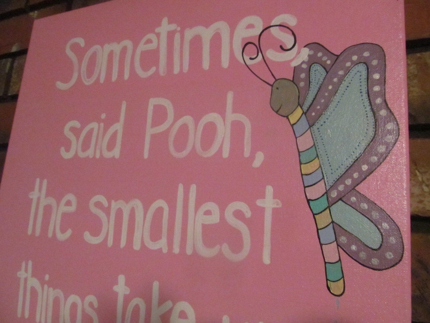 Girl Nursery Decor Pooh Quotes Baby Girl Nursery Baby Wall Etsy