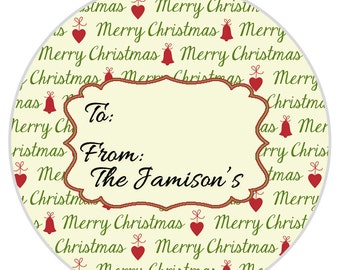 24 merry christmas stickers christmas stocking gift tag gift etsy