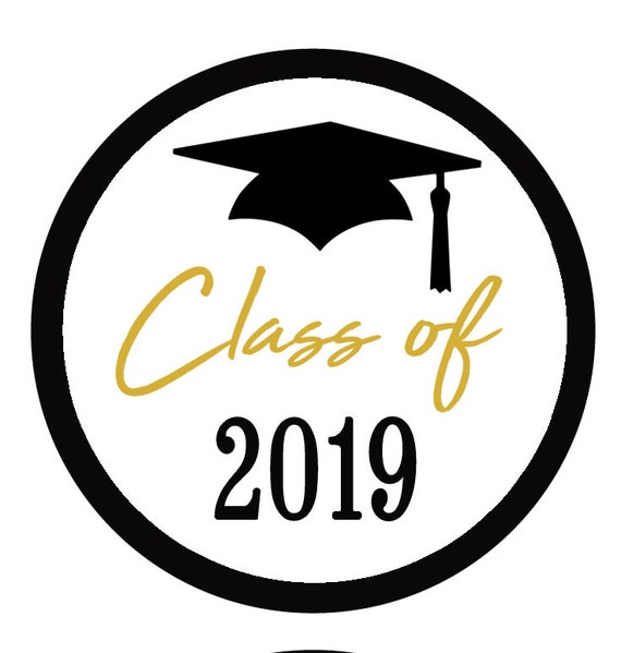 24 stickers graduation stickers class of 2019 graduation