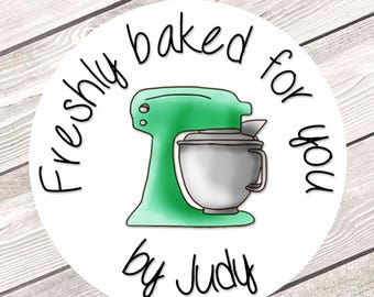 Personalized Stickers, From the Kitchen Of, Kitchen Stickers, Cookie Labels, Canning Labels, Baking Labels, SHEET OF 12