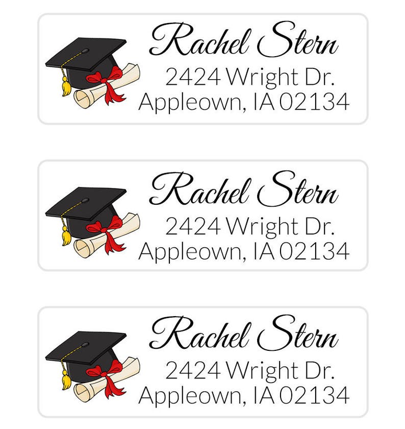 class-of-2020-graduation-address-label-return-address-label-etsy