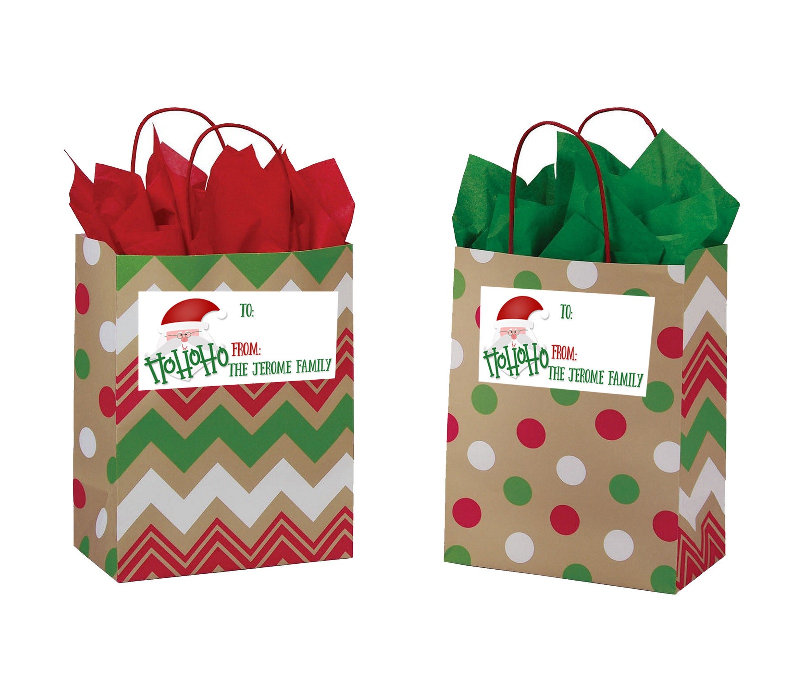 Christmas Gift Stickers Christmas Gift Labels Holiday Gift Etsy