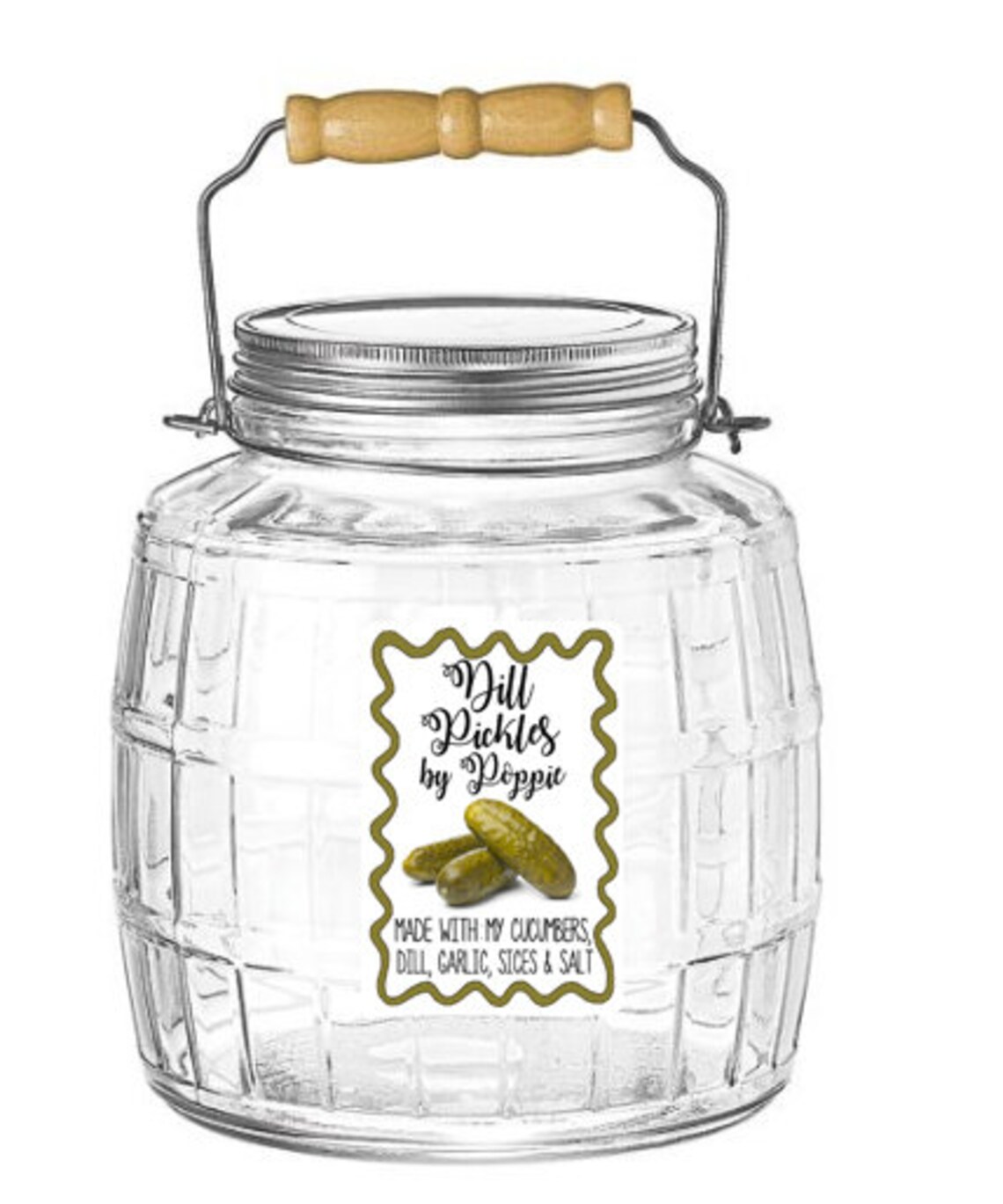 Pickle Labels Dill Pickle Label Sweet Pickle Labels Canning Etsy