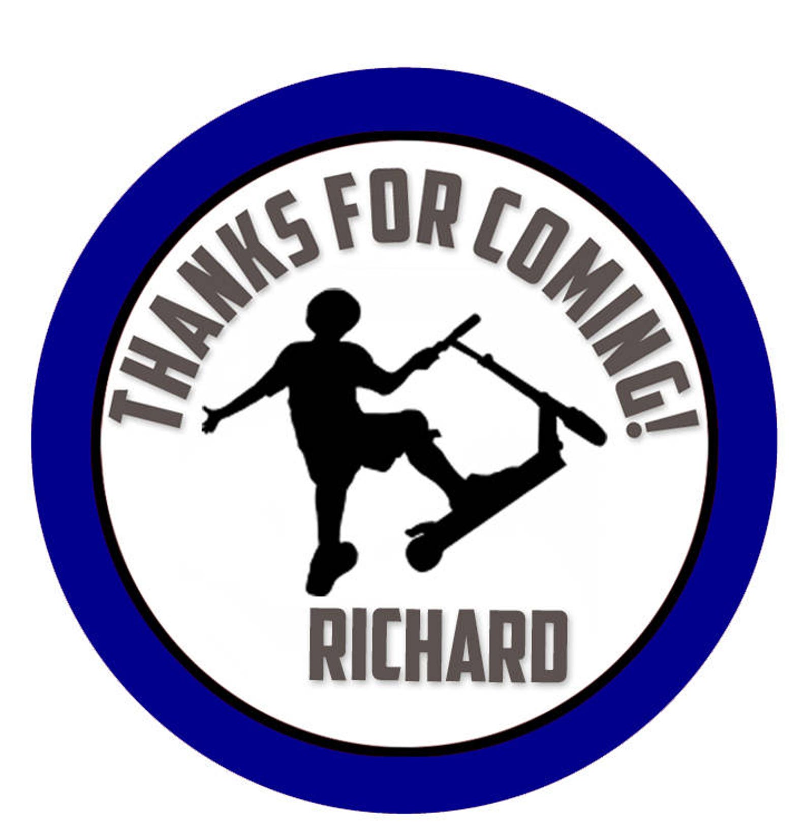 Scooter Party Stickers Scooter Stickers Scooter Party Etsy