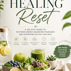 Holistic Healing Reset Guide, Root Cause Detox, Natural Wellness (PDF Download)