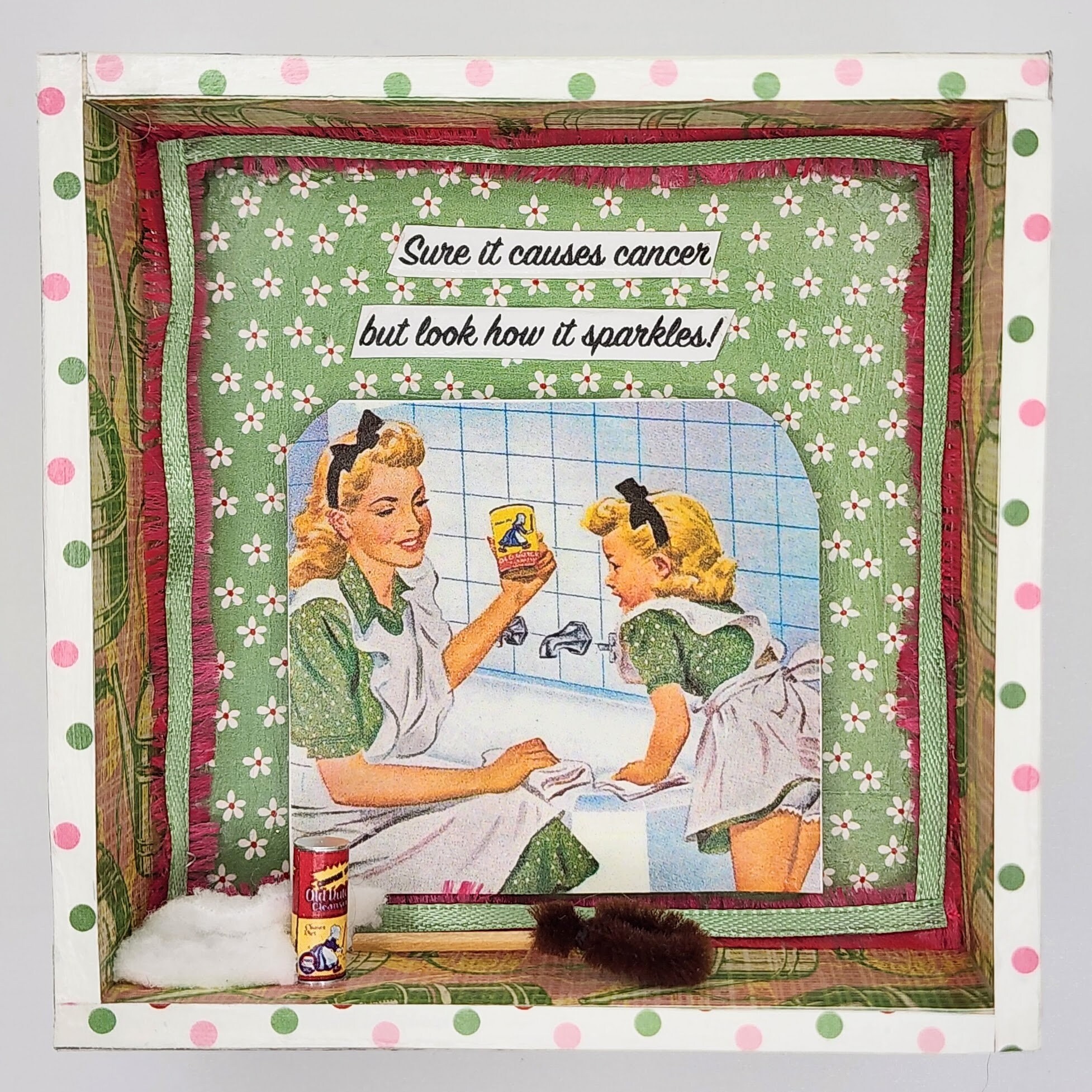 Sarcastic 50's Housewife Cleaning Box - Etsy