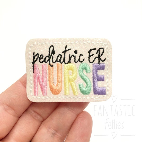 Pediatric ER Nurse Felties | UNCUT | EXCLUSIVE | baby felties | medical Feltie | er nurse felties | swaddled baby felties | (set of 4)