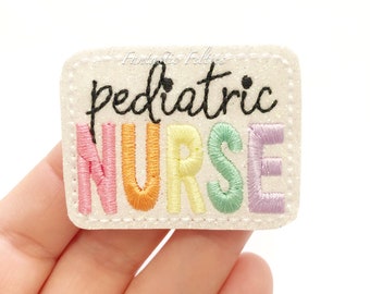 Pediatric Nurse Felties | UNCUT | EXCLUSIVE | baby felties | medical Feltie | PICU felties | swaddled baby felties | (set of 4)
