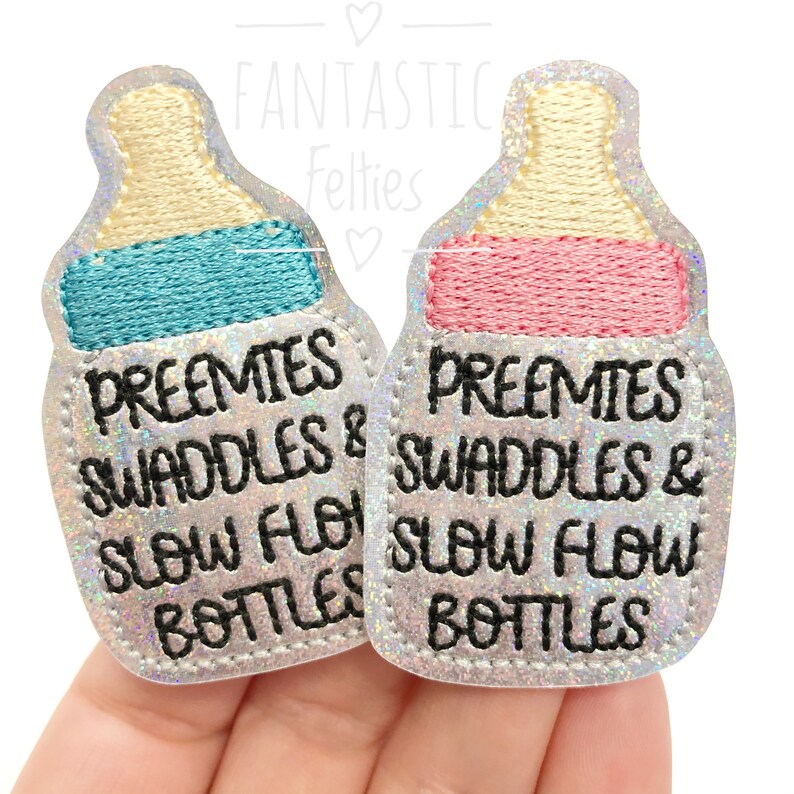 Preemies Swaddles and Slow Flow Bottles Feltie Baby Snuggles Etsy