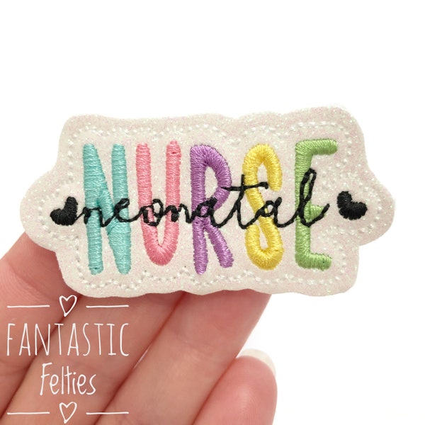 Neonatal Nurse Felties | UNCUT | baby felties | medical Feltie | PICU felties | swaddled baby felties | (set of 4)