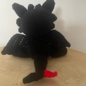 Dragon Toothless Amigurumi Crochet Pattern PDF – Cute Dragon Plush – Beginner Friendly – Fantasy Toy – Instant Downloaded | English&French PDF image 5