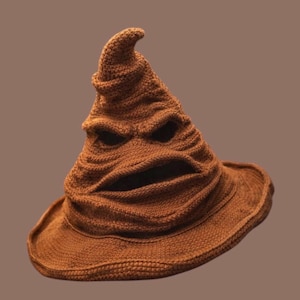 Cappello da mago magico all'uncinetto - PDF in francese - Accessorio fantasy - Costume - Cappello parlante di Harry Potter