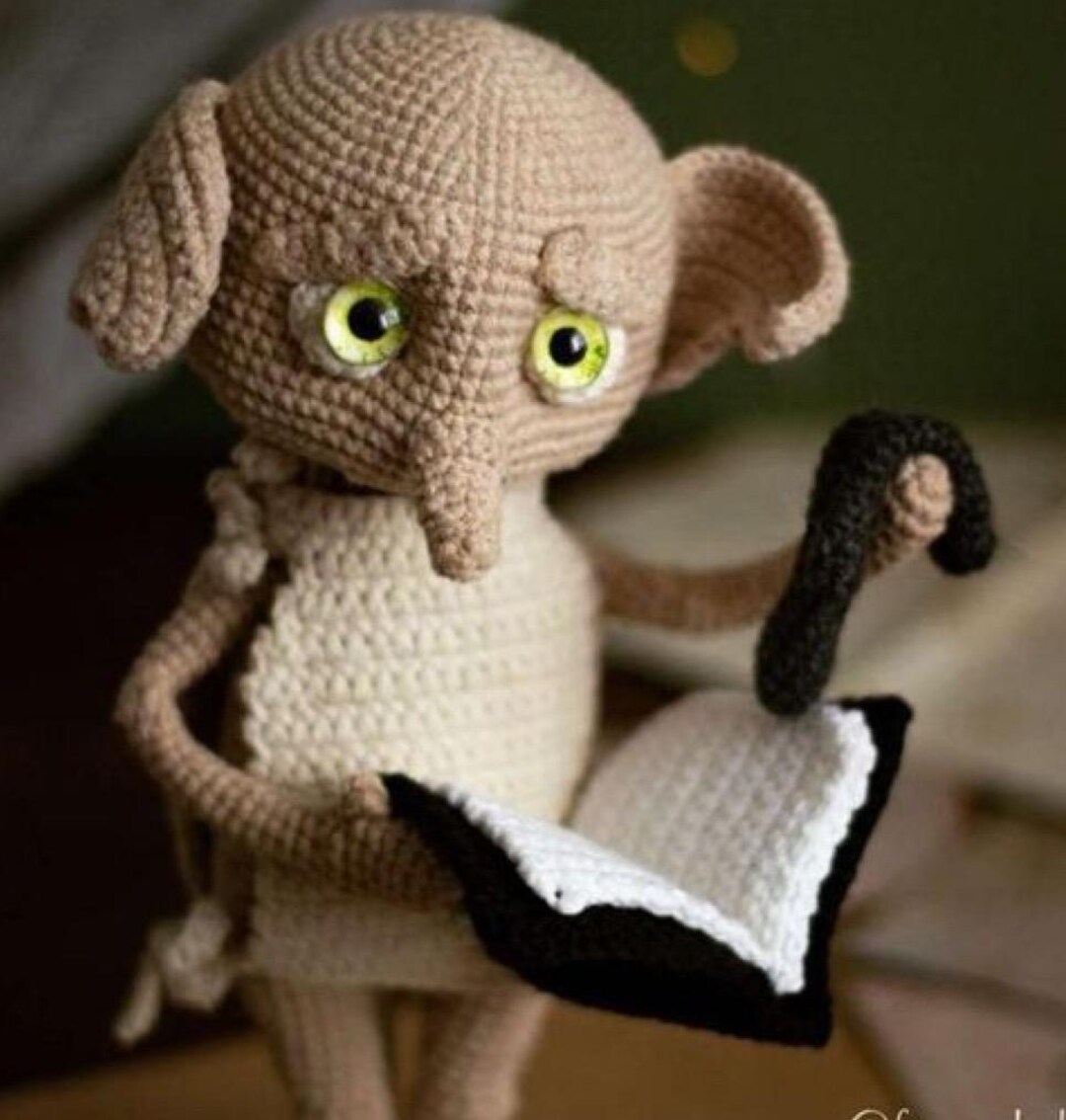 House-elf Crochet Pattern – French PDF – Magical Fantasy Doll ...