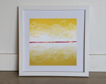 Golden Horizon I | 8 inches by 8 inches print