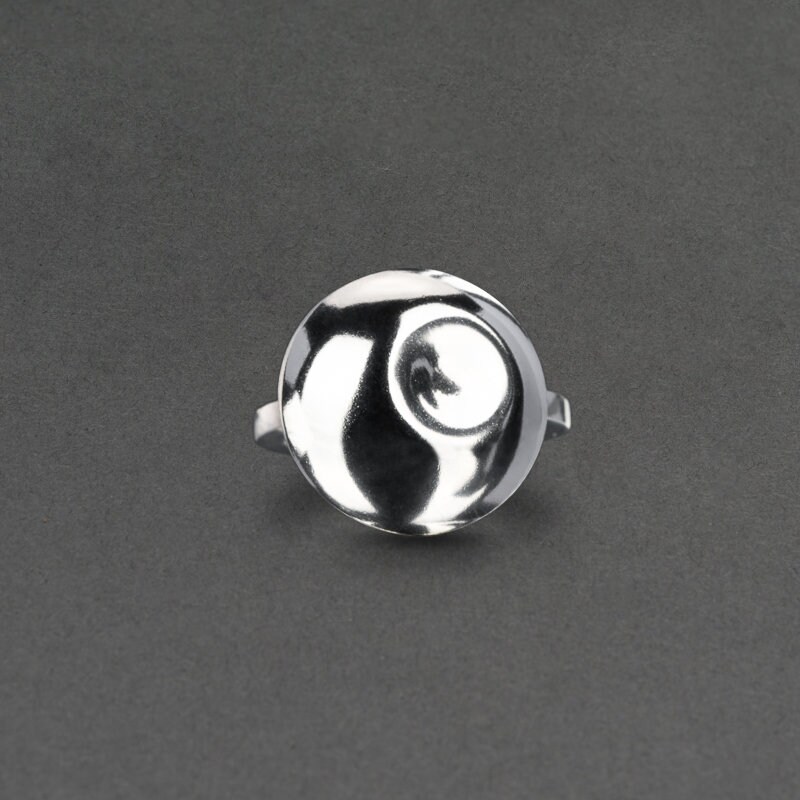   シルバーリング　ザハ・ハデイッド Zaha hadid ring - Etsy 日本