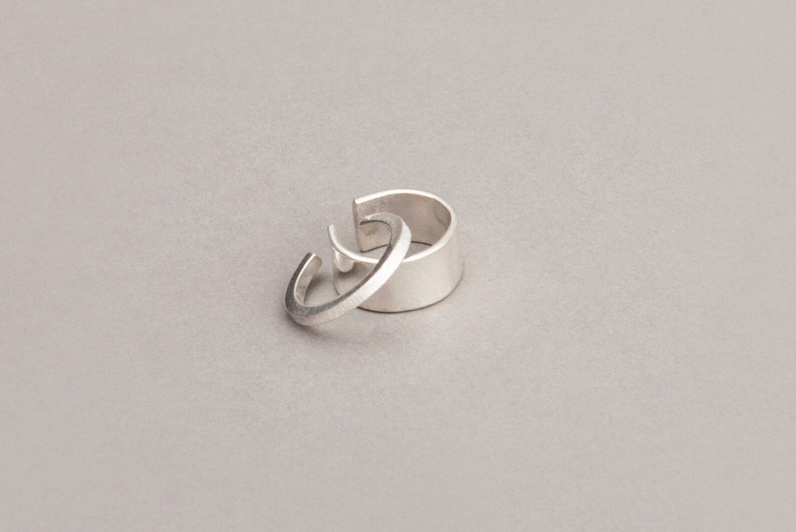Sterling Silver Cuff Earrings (2 pack) main image 0