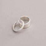 Silver Cuff Earrings