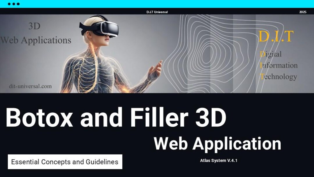 3D Web Application for Botox and Filler - Etsy