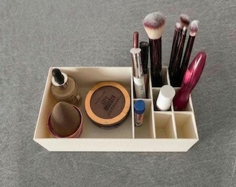 Makeup Organizer & Desk Organizer | Makeup Storage for On-the-Go, Gift for Women, Girls, Vanity Organization System