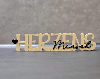 "Heartfelt Person" lettering | Birthday, Mother's Day, Father's Day, Gift | in various variations