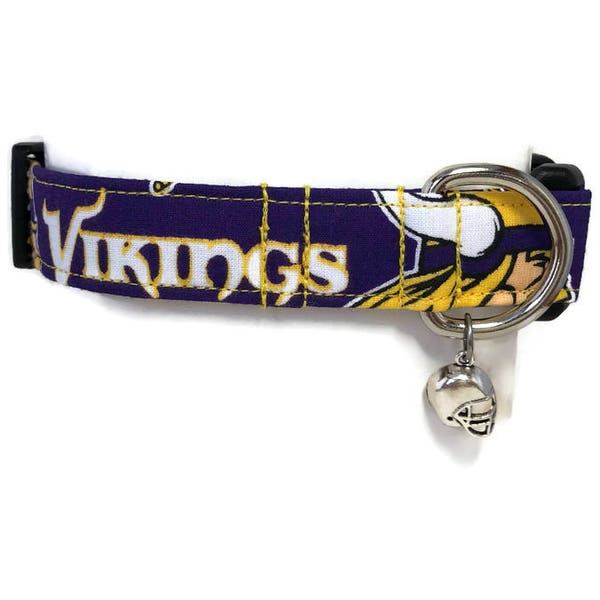 Minnesota Vikings NFL Football Dog Cat Collar ALL SIZES