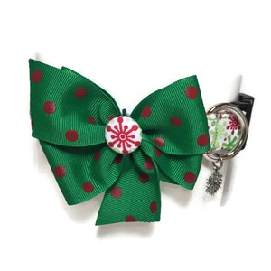 Festive Snowflakes Holiday Collar size Large image 1