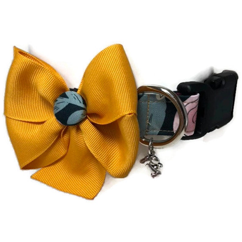Collar del perro de la madre collar del perro floral ...