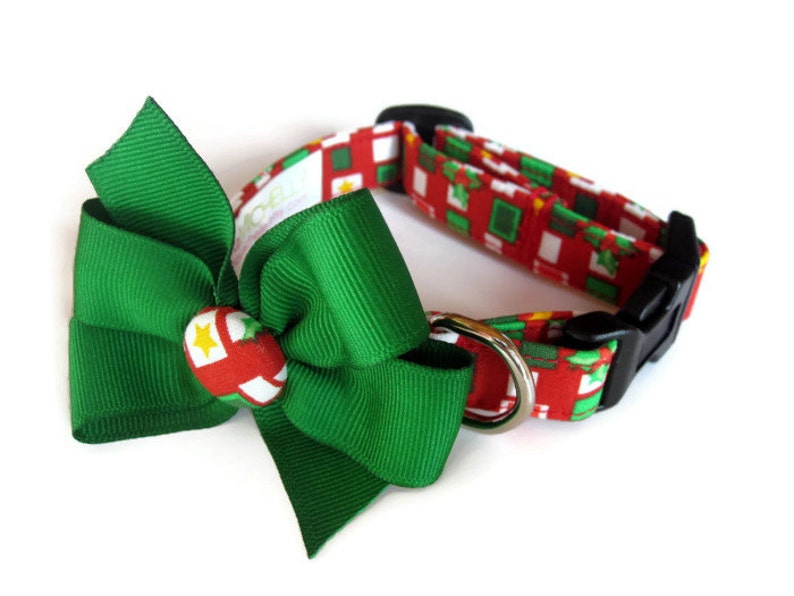 Contemporary Christmas Dog Cat Collar size Extra Small Etsy