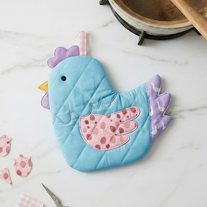 Cyfrowy wzór PDF na uchwyt na garnek do kurczaka