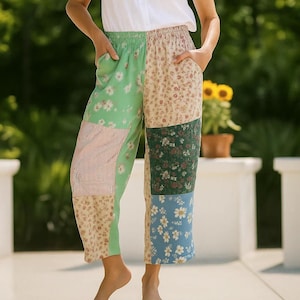 Patchwork Pants Downloadable PDF Quilt Pattern