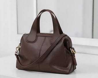 Large Capacity Boston Bag – Versatile Shoulder Crossbody Handbag, Everyday Tote