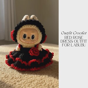 Labubu Crochet Dress Pattern - Etsy