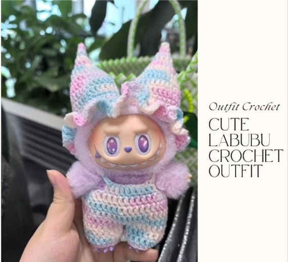 Cute Doll Crochet Outfit Pattern | Doll Crochet Clothes PDF | Amigurumi Outfit Crochet | Easy Doll Clothes Pattern