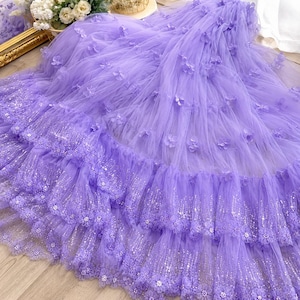 princess dress fabric NEW Princess Cinderella Organza Light Blue Fabric