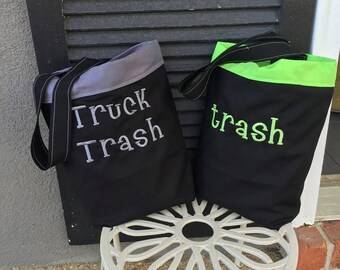 Car trash bag - Custom made in any color or print