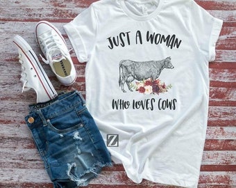 Just a girl who loves cows