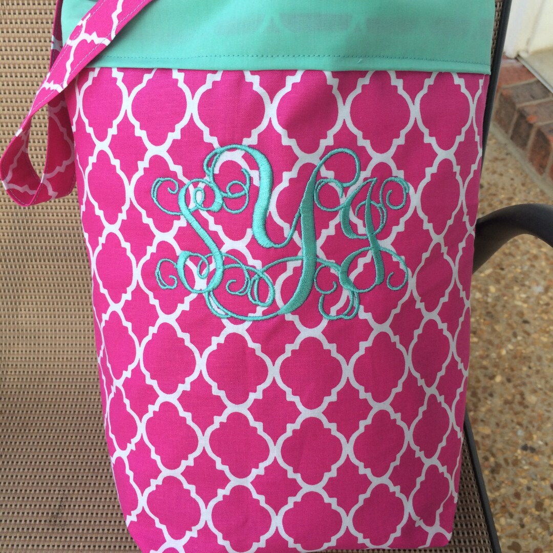 Car Trash Bag Custom Made in Any Color or Print Hot Pink - Etsy