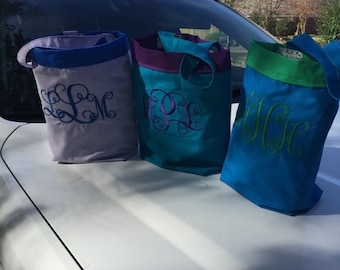 Car trash bag - Custom made in any color or print .