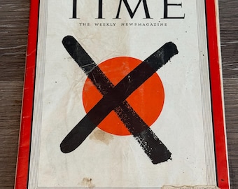 Time Magazine August 20 1945 End of Japan WWII Cover