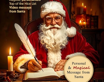 Personalised Animated Santa Video | A Magical Father Christmas Experience | Celebrating Your Child’s Good Deeds, Kindness & Achievements