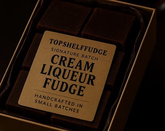 Whipped Cream Liquor Fudge
