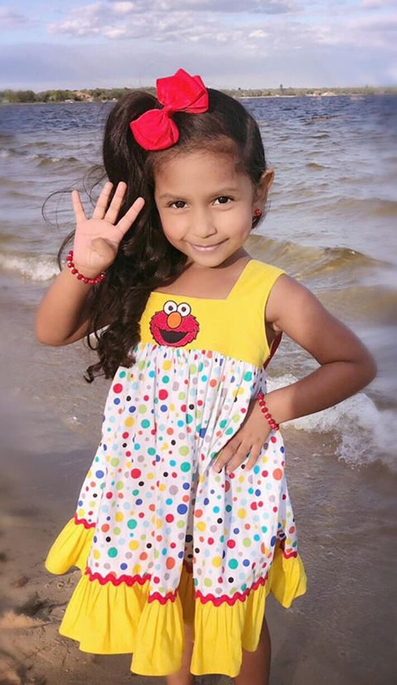elmo dress 2t