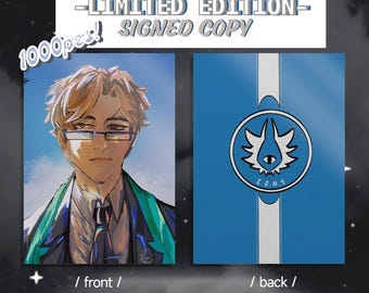 LIMITED EDITION Ivan Fletcher SIGNED copy photocard Vendetta official merch