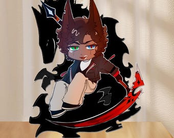 Akhirah Fletcher full bleed keychain