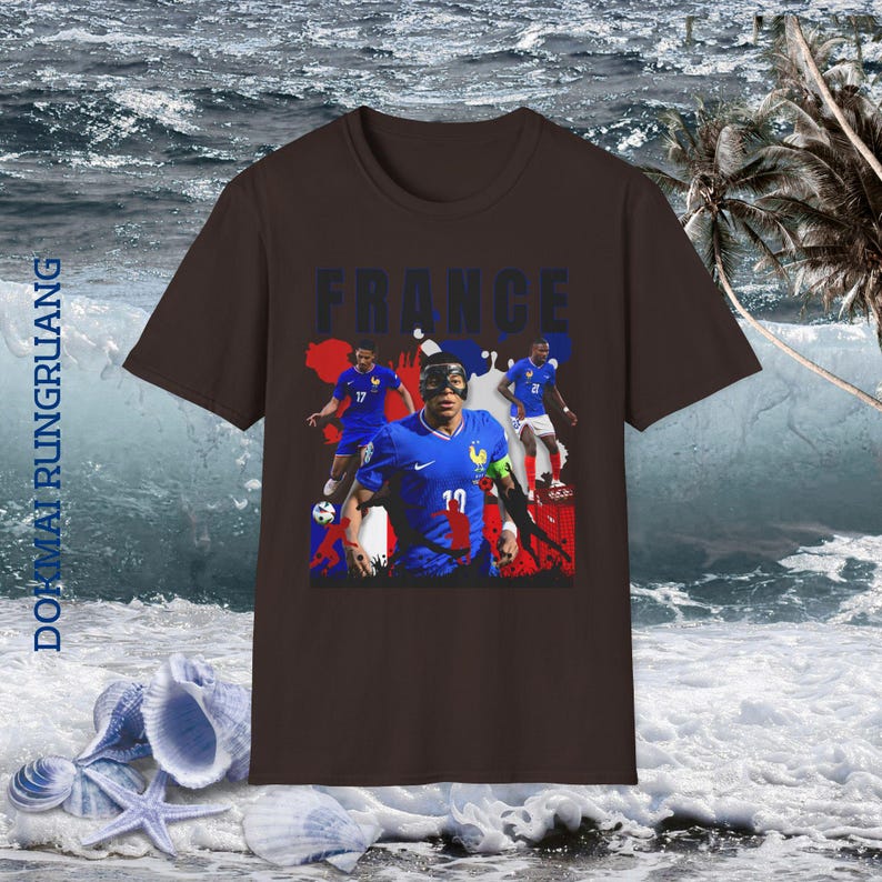 2026 France soccer T-Shirt Graphic | French football team tee image 4