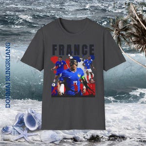 2026 France soccer T-Shirt Graphic | French football team tee image 7