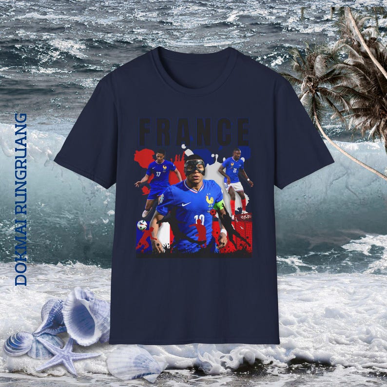 2026 France soccer T-Shirt Graphic | French football team tee image 10