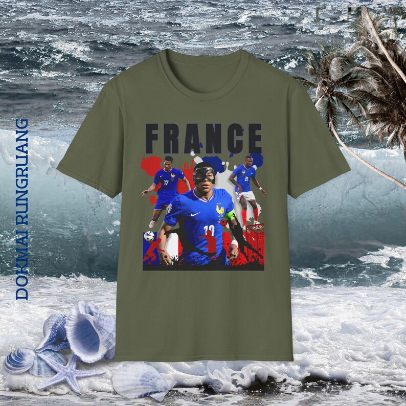 2026 France soccer T-Shirt Graphic | French football team tee image 6
