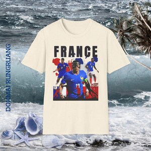 2026 France soccer T-Shirt Graphic | French football team tee image 5
